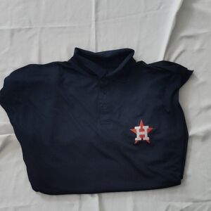 Men Navy Blue Polo Shirt